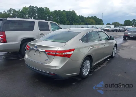 2013 Toyota Avalon Hybrid Limited from USA, damaged, VIN 4T1BD1EB6DU008322